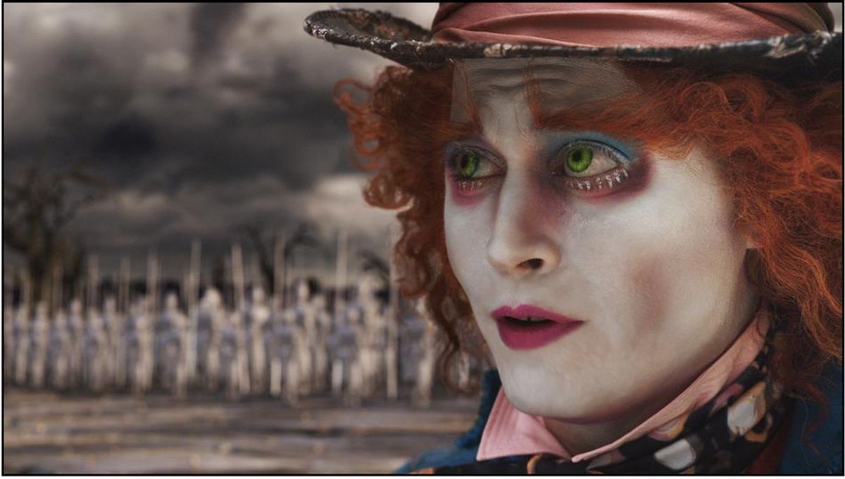 Johnny Depp as the Mad Hatter (Film Frame)