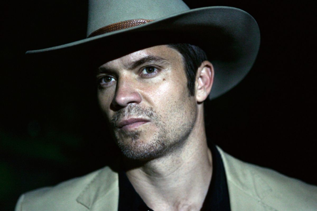 Timothy Olyphant in "Justified."     