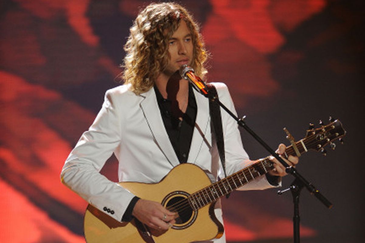 Casey James performs on "American Idol" on Tuesday.