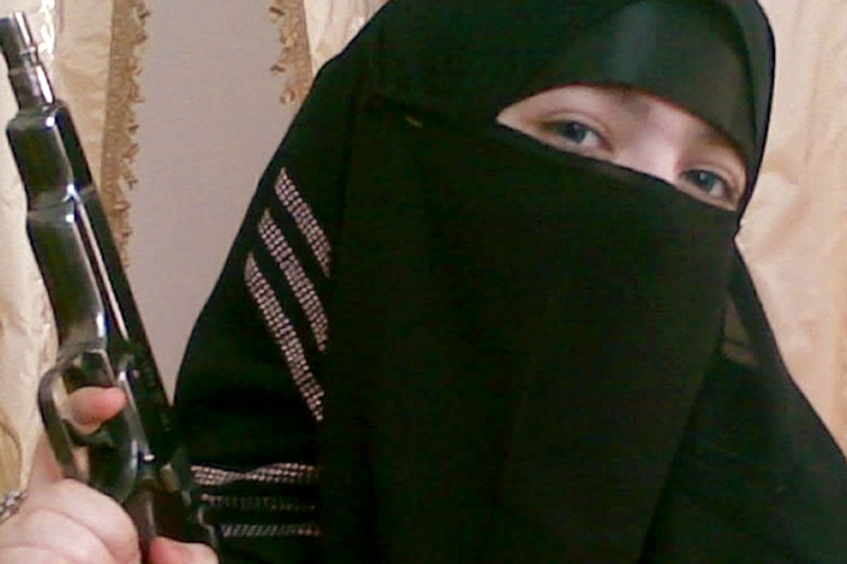 Dzhennet Abdurakhmanova, one of the March 29 Moscow subway suicide bombers. 