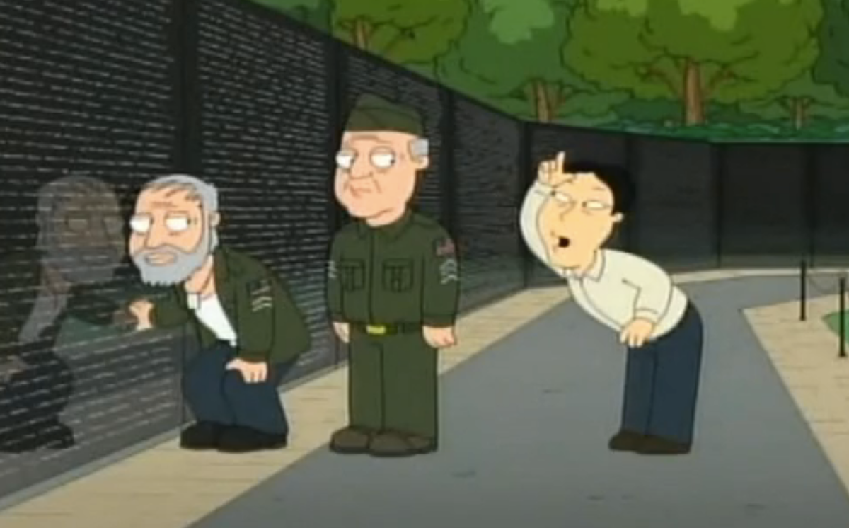 A still from "Family Guy" 