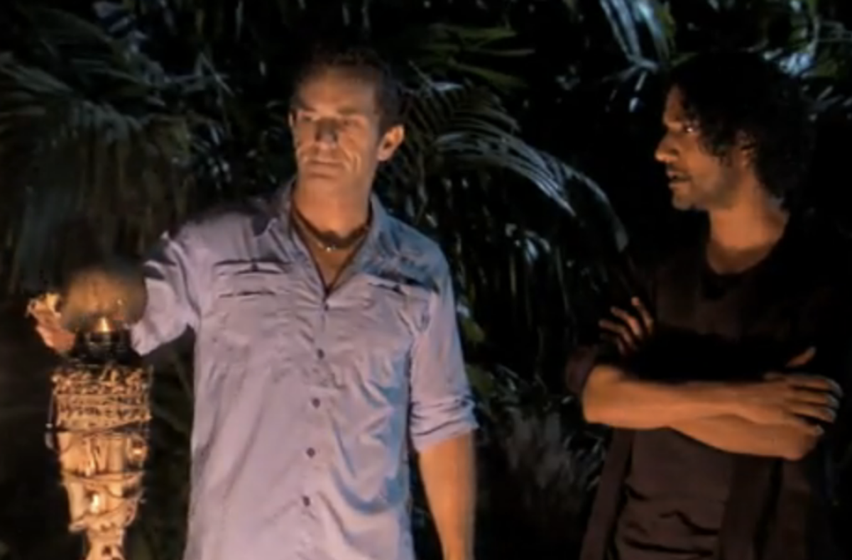Jeff Probst appears on one of the alternate endings to "Lost," on "Jimmy Kimmel Live"
