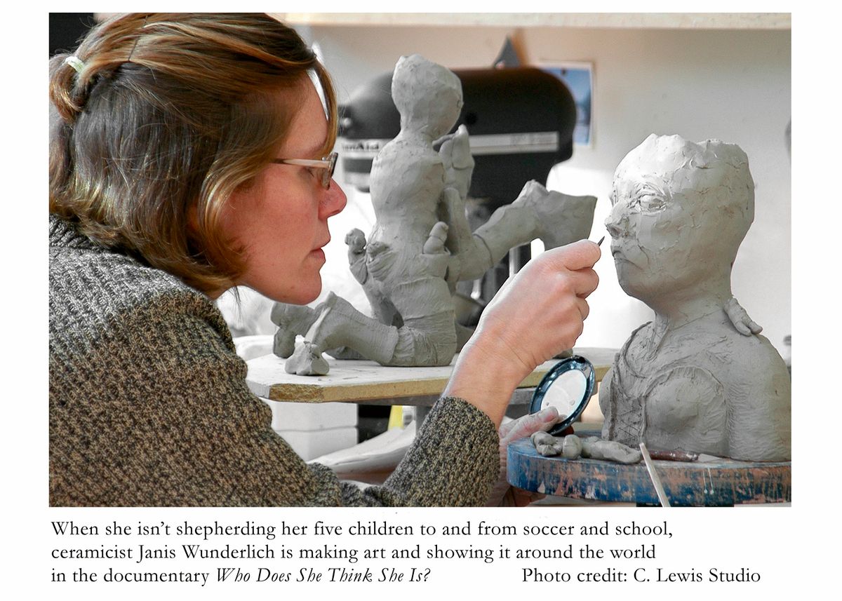 Artist Janis Wunderlich from "Who Does She Think She Is?"