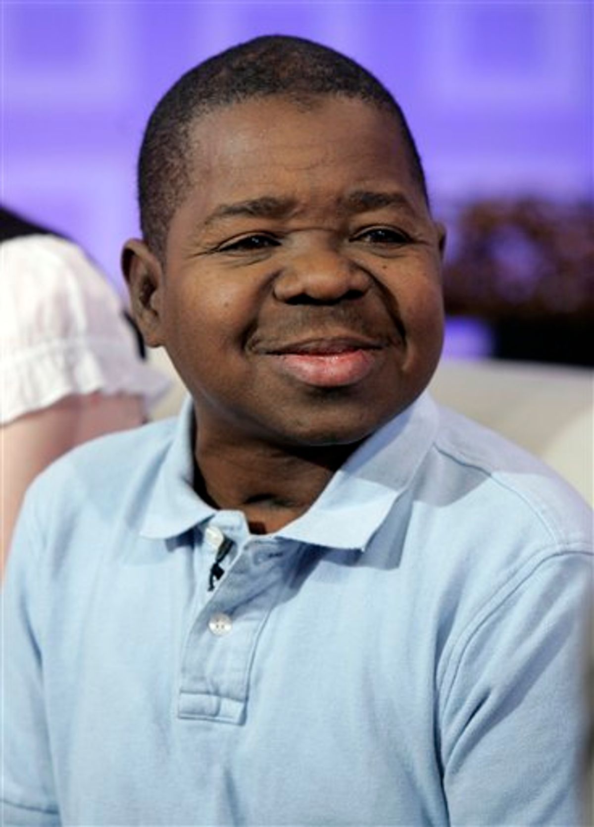 FILE - In this Feb. 26, 2008 file photo, actor Gary Coleman appears on the the NBC "Today" program in New York.  A Utah hospital says said Thursday May 27, 2010 that former child television star Gary Coleman has been admitted in critical condition.(AP Photo/Richard Drew) (AP)