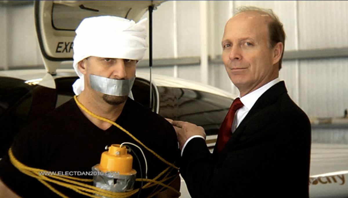 Dan Fanelli in a still from his "Simple Facts" video