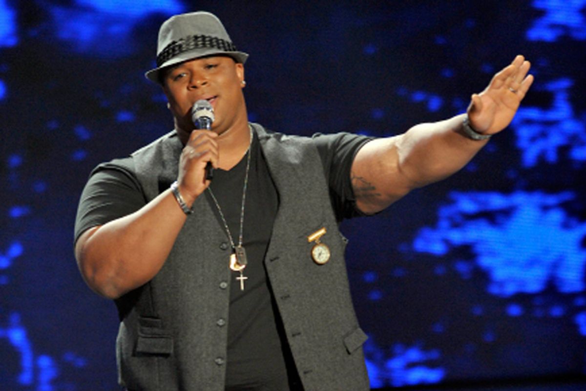 Michael Lynche gets eliminated from "American Idol"     