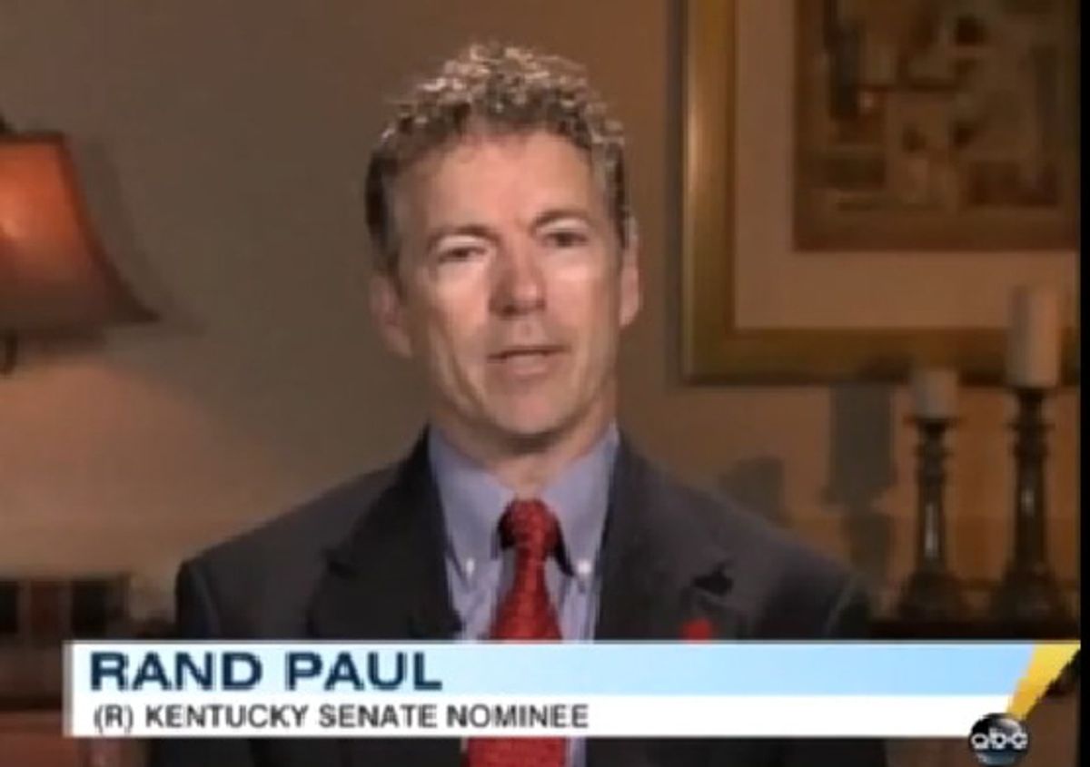 Paul on ABC's "Good Morning America" last week.