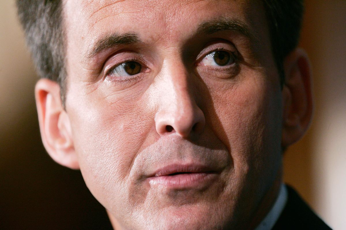 Republican Minnesota Governor Tim Pawlenty speaks to a luncheon at the National Press Club in Washington, August 6, 2008. Pawlenty, widely discussed as a possible vice presidential running mate for presumptive Republican presidential nominee Senator John McCain, refused to discuss a possible run for vice president despite being repeatedly questioned on the prospect.   REUTERS/Jim Bourg    (UNITED STATES)   US PRESIDENTIAL ELECTION CAMPAIGN 2008 (USA)     (Reuters)