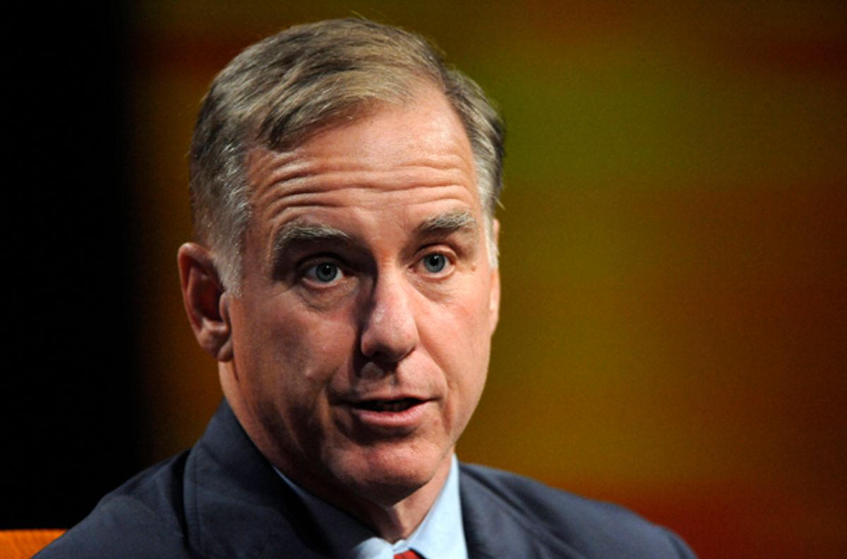 Governor Howard Dean, physician and former chairman of the Democratic National Committee, speaks during the "American Technophile: "How Technology is changing Politics, Governance & Healthcare" panel at the Fortune Tech Brainstorm 2009 in Pasadena, California July 22, 2009. REUTERS/Phil McCarten (UNITED STATES BUSINESS)  (Â© Phil Mccarten / Reuters)