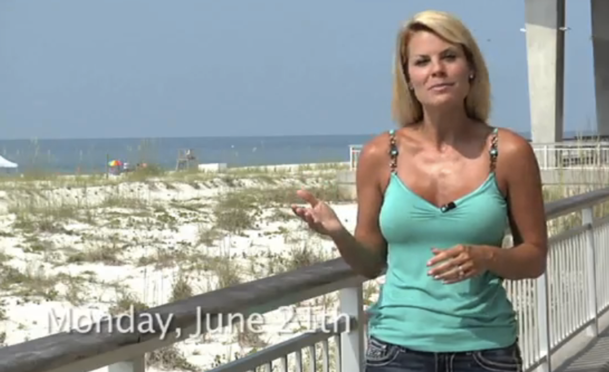 Alabama Gulf Coast tourism rep Rebecca Wilson