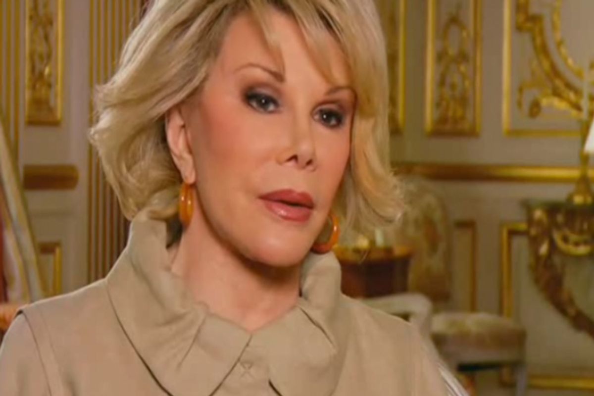 A still from "Joan Rivers: A Piece of Work"     