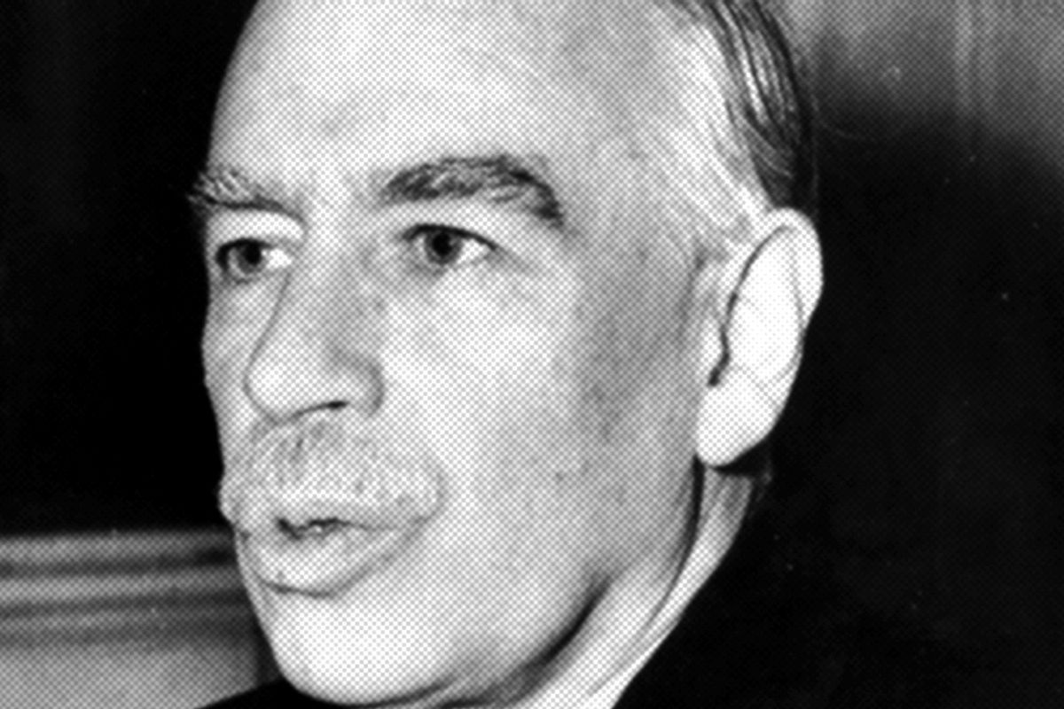 Economist John Maynard Keynes.