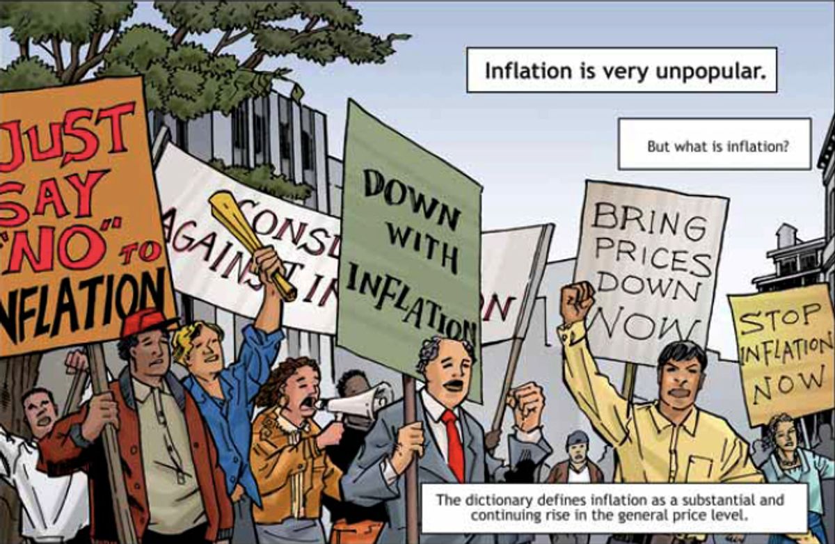 The Fed's inflation comic book lacks a villain