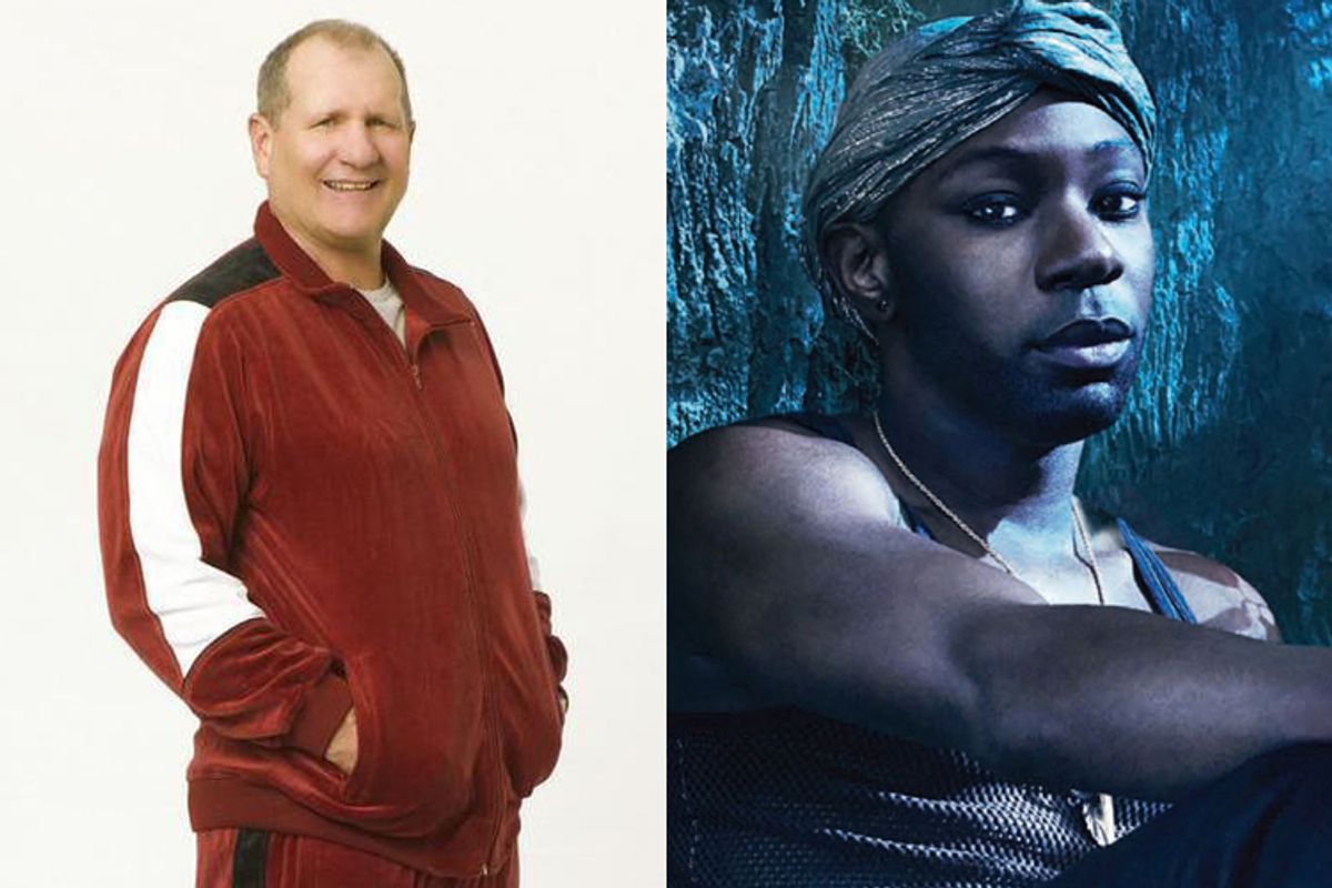 Ed O'Neill from "Modern Family" and Nelsan Ellis from "True Blood."