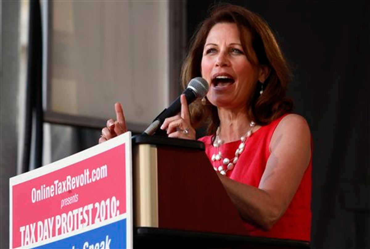 Michele Bachmann creates