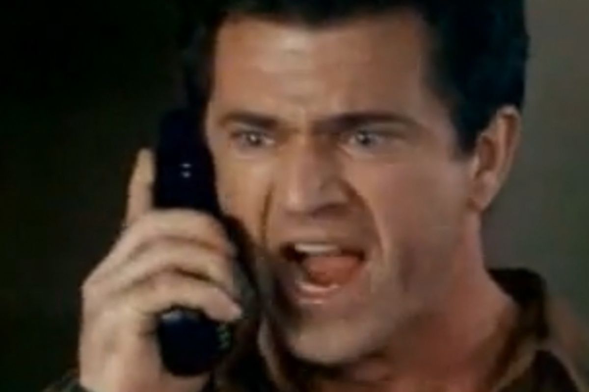 Mel Gibson in the 1996 movie "Ransom."