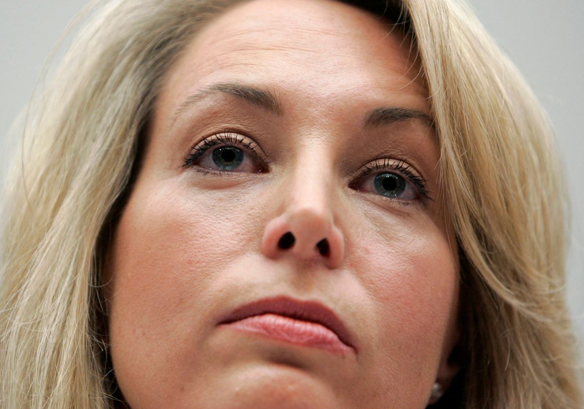 Former CIA employee Valerie Plame Wilson appears at a House Oversight and Government Reform Committee hearing on Capitol Hill in Washington March 16, 2007. The hearing is on whether White House officials followed appropriate procedures for safeguarding the identity of Wilson.      REUTERS/Larry Downing     (UNITED STATES) (Â© Larry Downing / Reuters)
