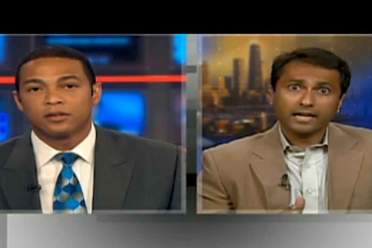 CNN anchor Don Lemon and Eboo Patel, Executive Director of the Interfaith Youth Corps.