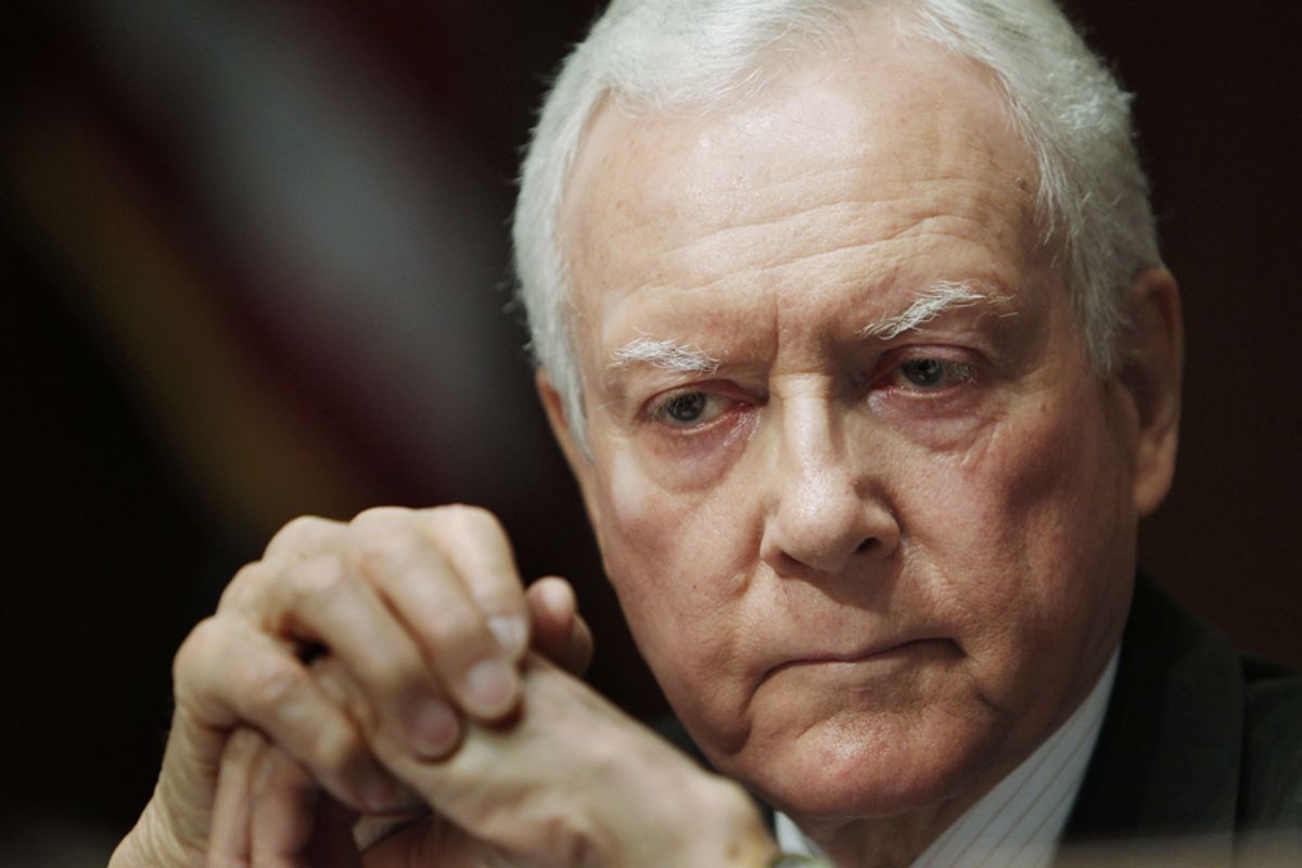 Sen. Orrin Hatch, R-Utah     (Charles Dharapak)