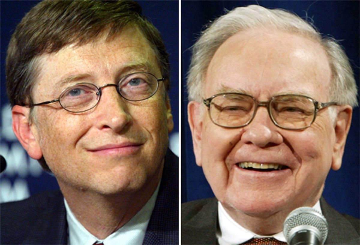 Bill Gates and Warren Buffet