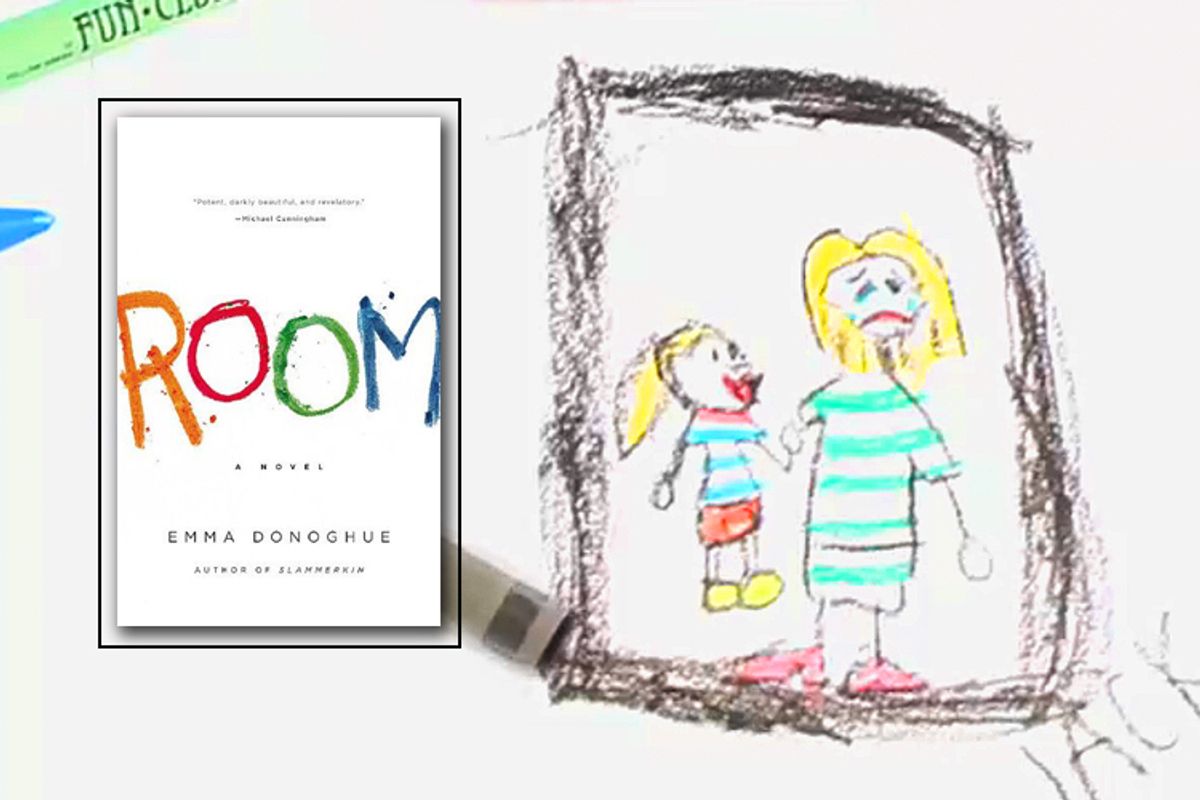 A still from the promotional trailer for "Room"
