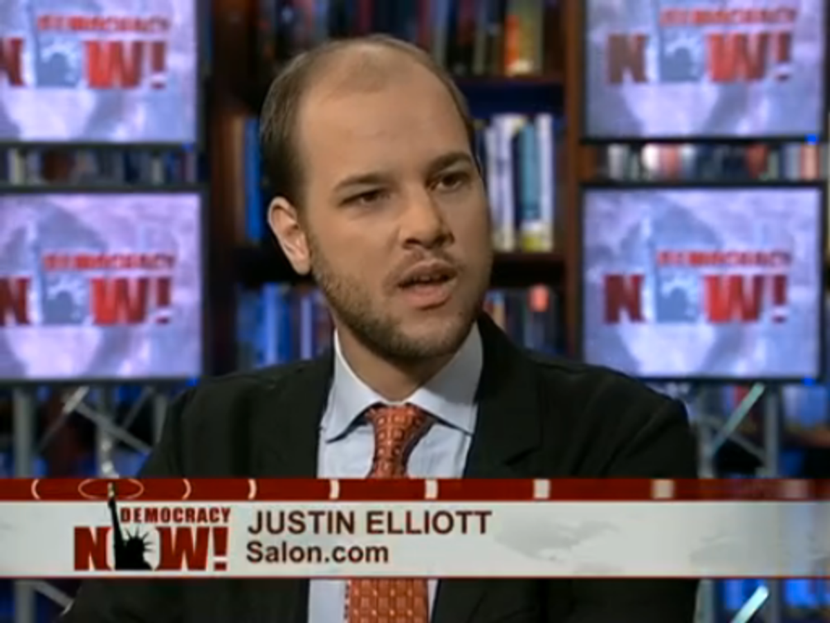 Salon.com reporter Justin Elliott talks with "Democracy Now" about Ilario Pantano