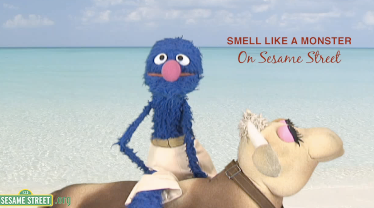 "Sesame Street's" parody of the recent Old Spice commercial