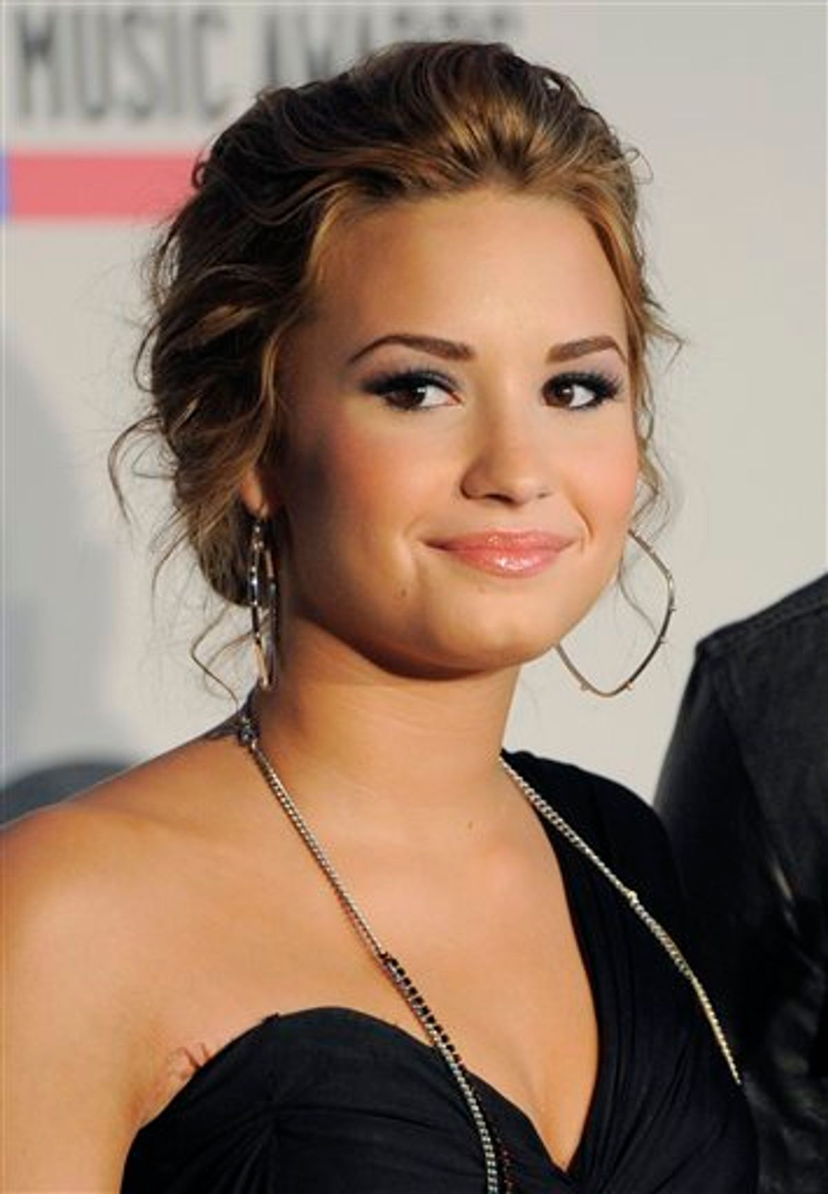 FILE - In this Oct. 12, 2010, Demi Lovato is pictured during nominations for the 2010 American Music Awards, in Los Angeles.   (AP Photo/Chris Pizzello) (AP)