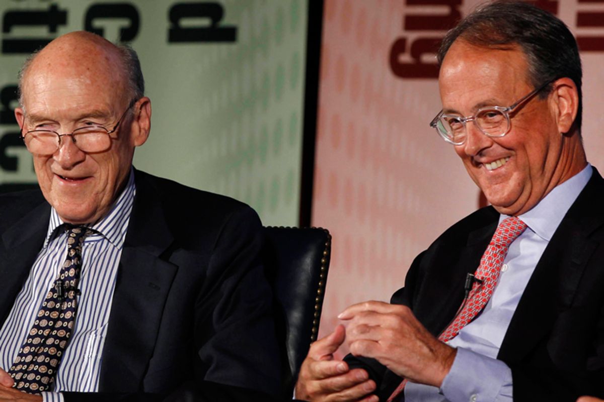 Alan Simpson and Erskine Bowles