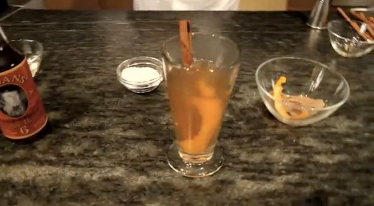 The Red Hot Cider Cocktail 