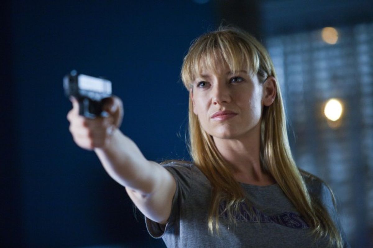 FRINGE: Over here, Olivia (Anna Torv) takes charge in the &quot;Entrada&quot; episode of FRINGE airing Thursday, Dec. 2 (9:00-10:00 PM ET/PT) on FOX. &#xa9;2010 FOX Broadcasting Co. CR: Liane Hentscher/FOX