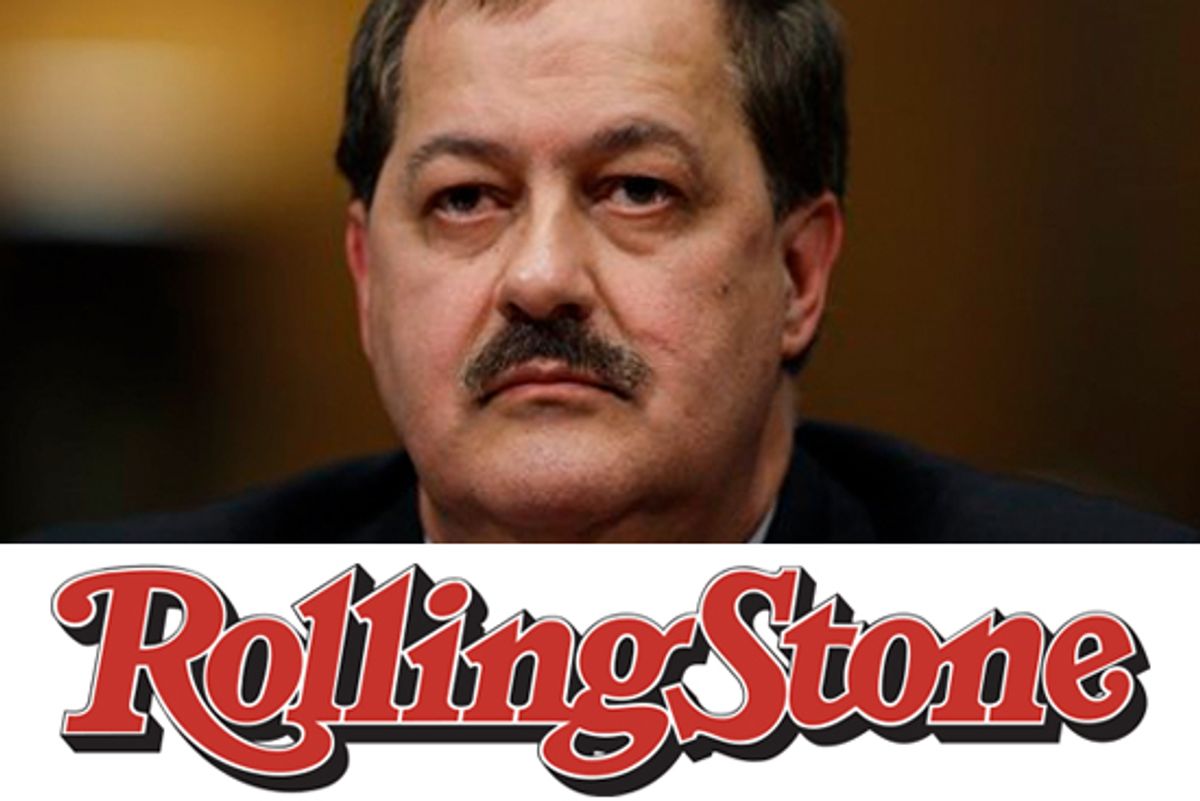 Don Blankenship, CEO of Massey Energy  