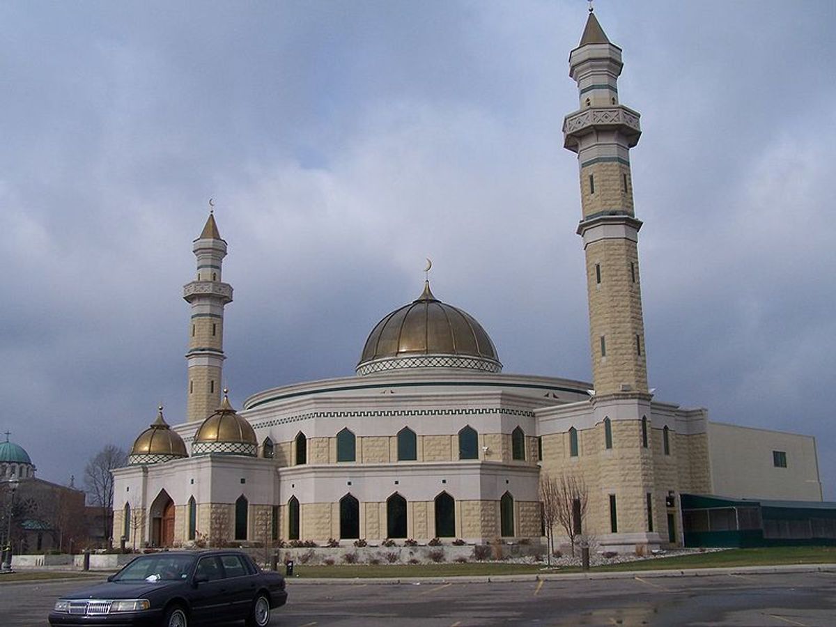 The Islamic Center of America in Dearborn, Michigan