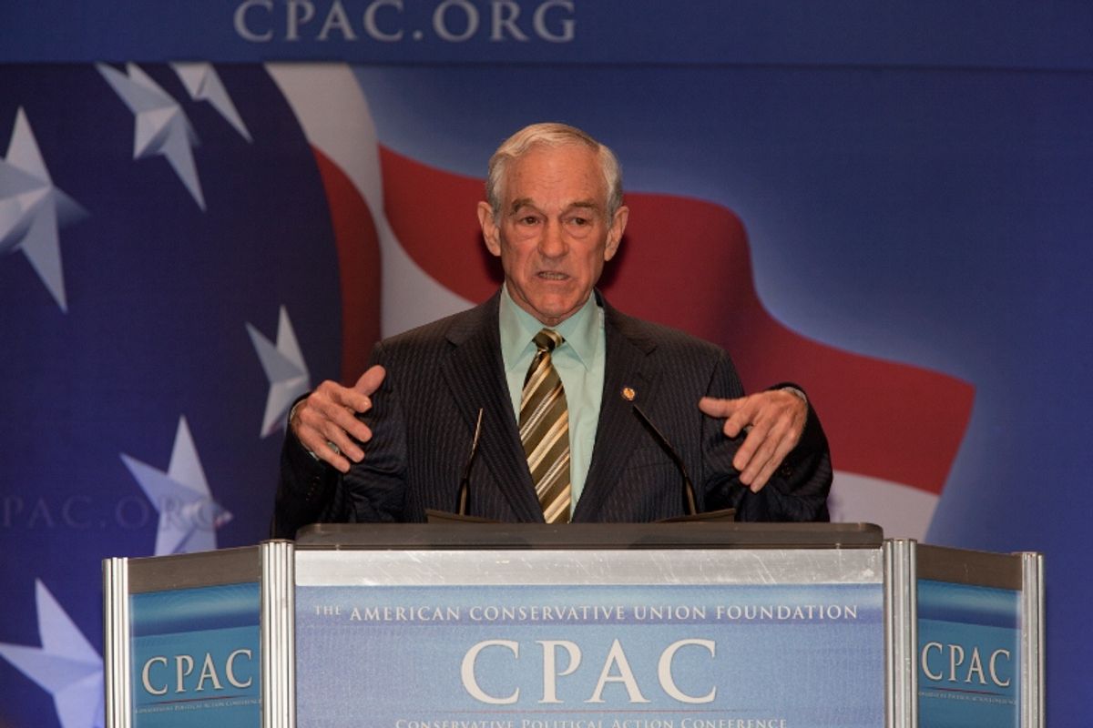 Ron Paul won CPAC's Republican presidential straw poll for the second straight year