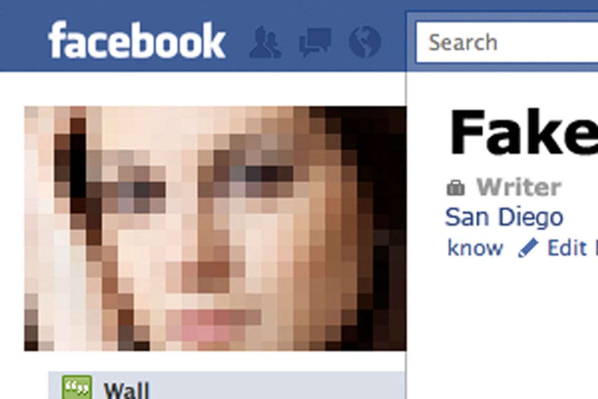 Profile pics facebook fake How to