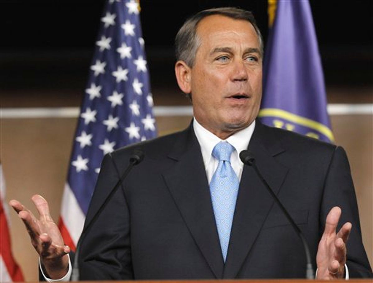 Boehner launches effort to defend gay marriage ban