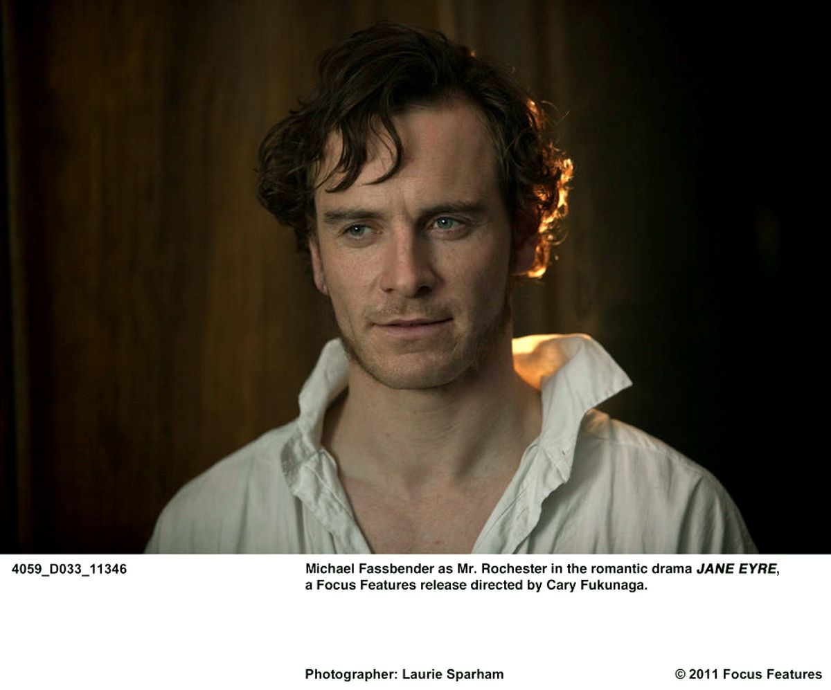 Michael Fassbender as Mr. Rochester in "Jane Eyre" (Laurie Sparham)