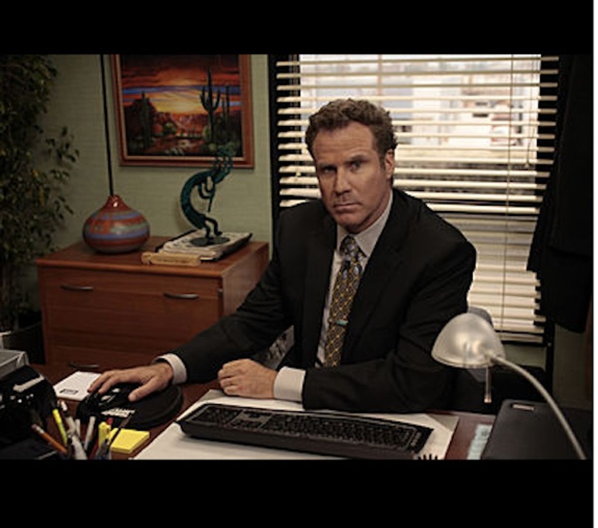 Painfully funny: Will Ferrell on "The Office"  