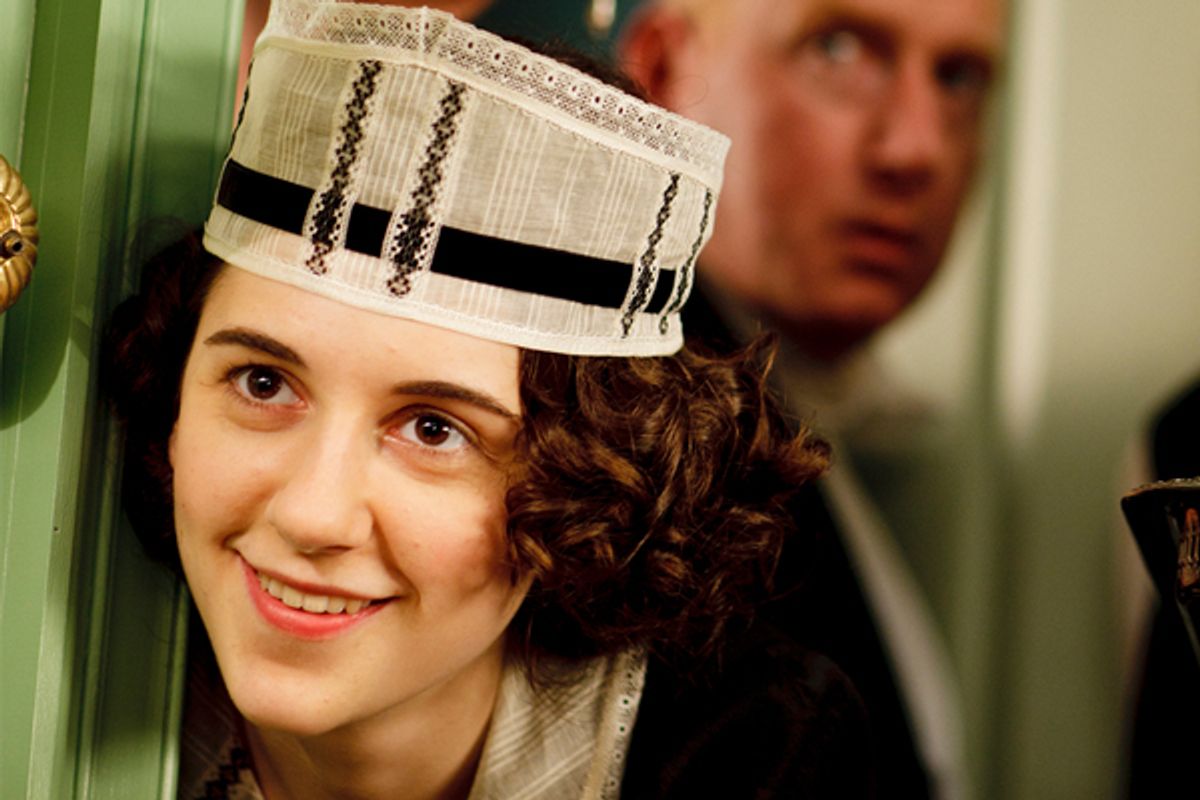 Ellie Kendrick as Ivy Morris, a goofy, sexy maid on the new "Upstairs Downstairs."