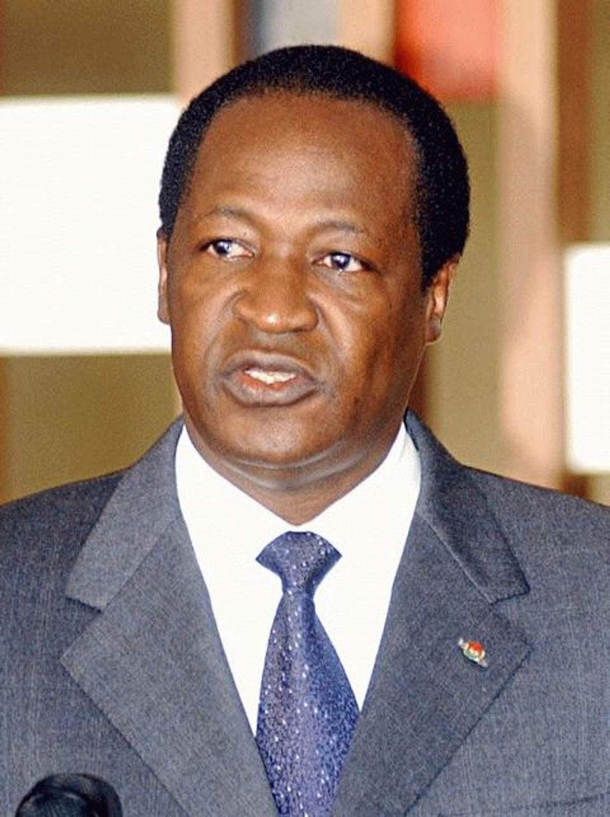 Burkina Faso's president, Blaise Compaore.