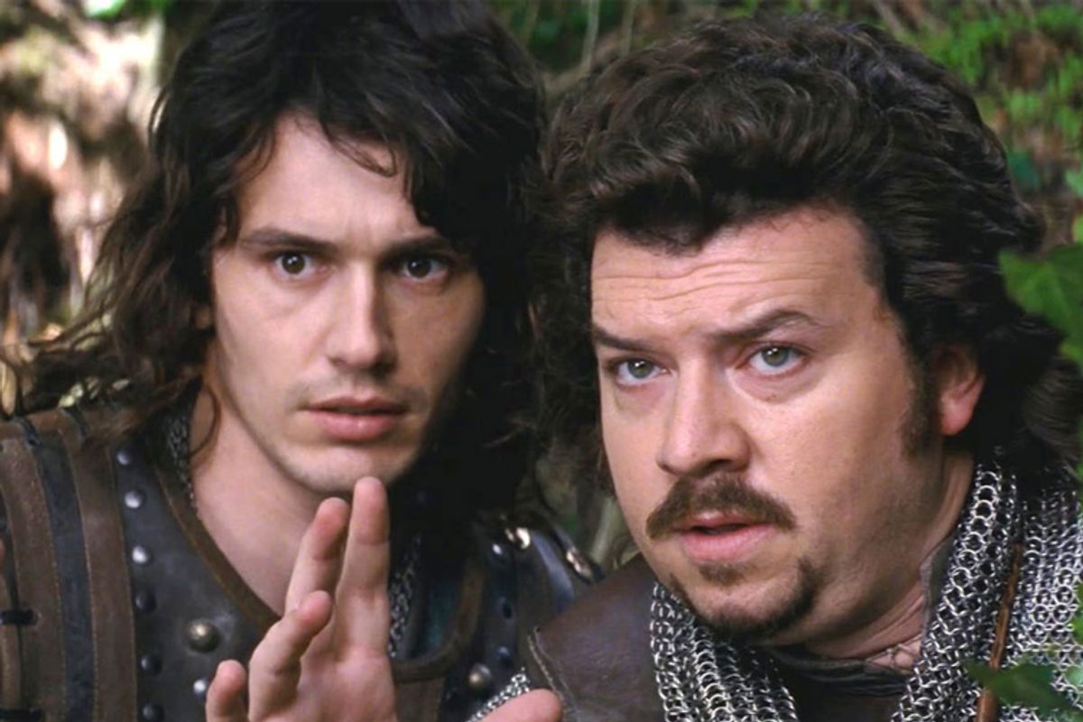 James Franco and Danny McBride in "Your Highness"