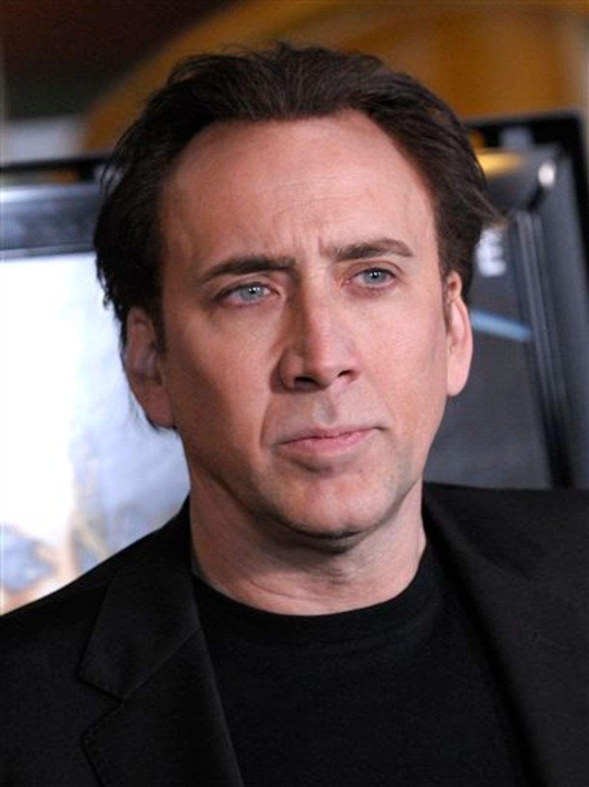 FILE - In this Feb. 22, 2011 file photo, actor Nicolas Cage arrives at the premiere of the feature film "Drive Angry" in Los Angeles. (AP Photo/Dan Steinberg, file) (AP)