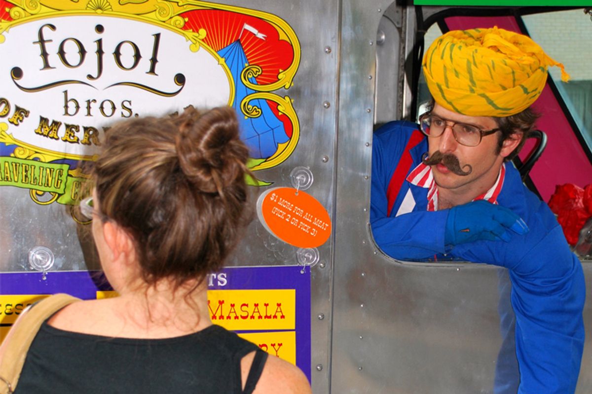 The Fojol Brothers food truck, all the way from Merlindia to the streets of Washington, D.C.