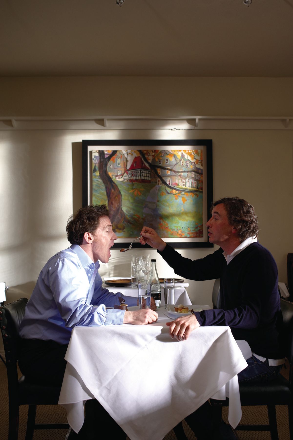Rob Brydon (left) and Steve Coogan in "The Trip."