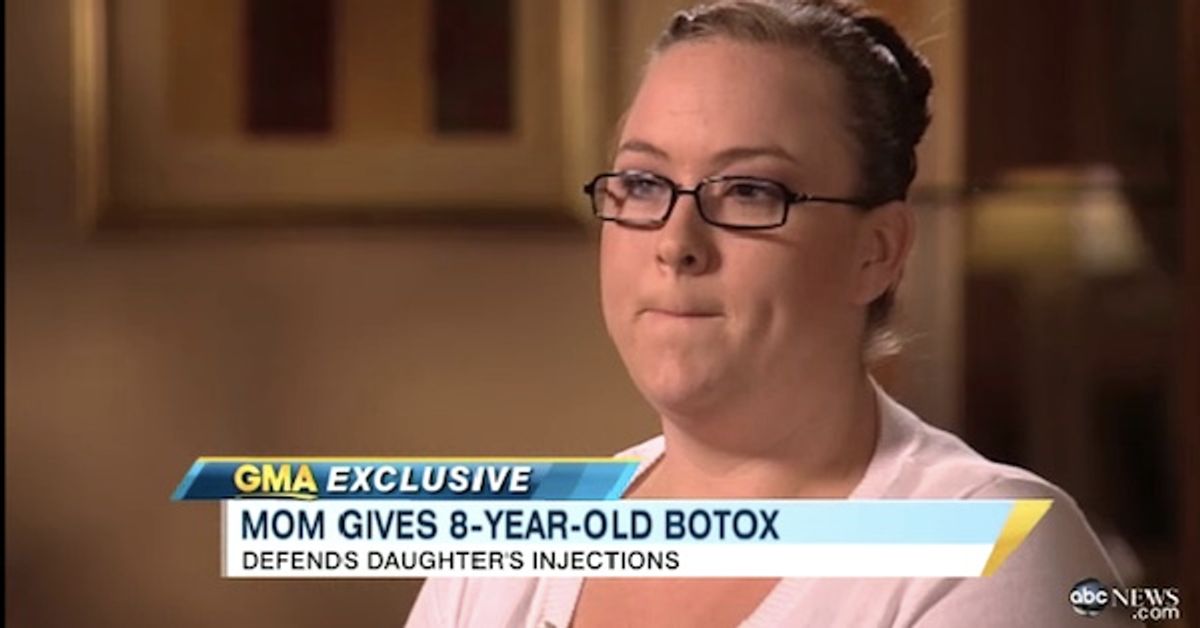 Kerry Campbell says it's safe to inject small daughter with Botox. 