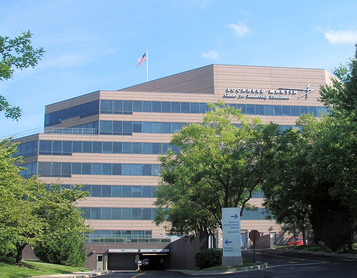 A Lockheed Martin office in Bethesda, Md.