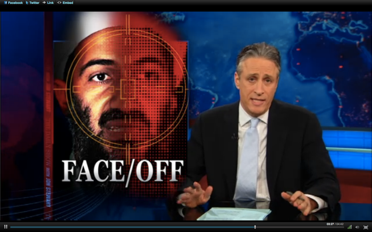 Jon Stewart on Wednesday night's "Daily Show"
