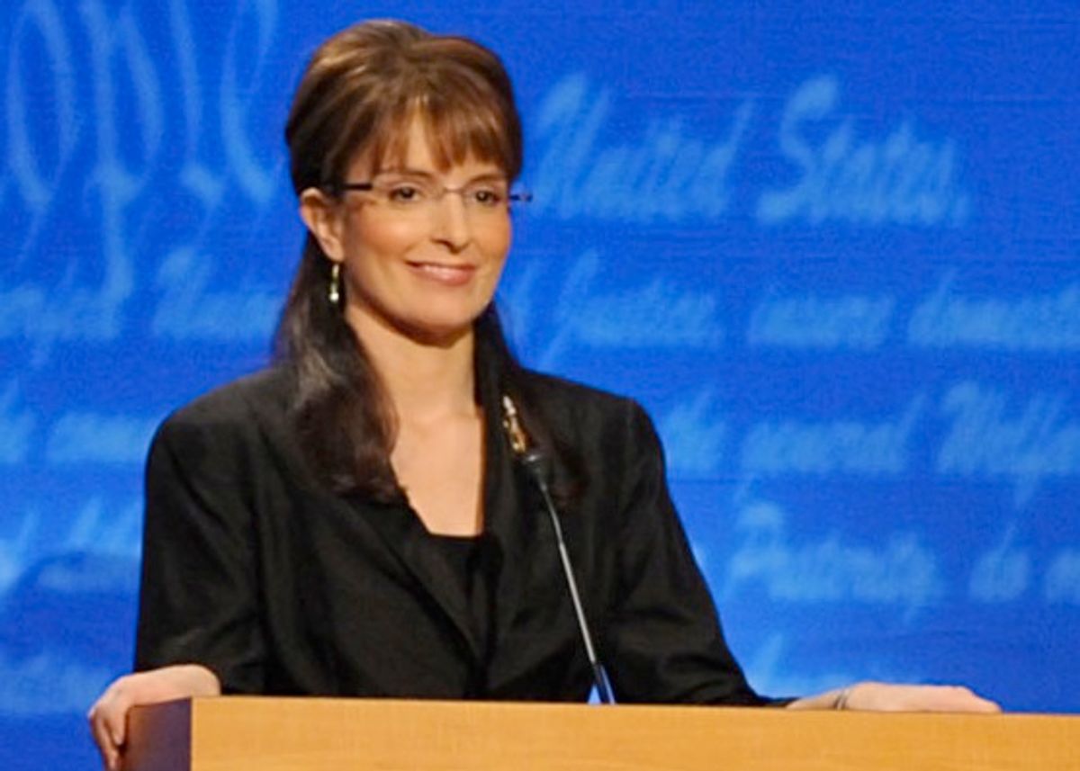 Fox News mistakenly used this image of Tina Fey in character as Palin  