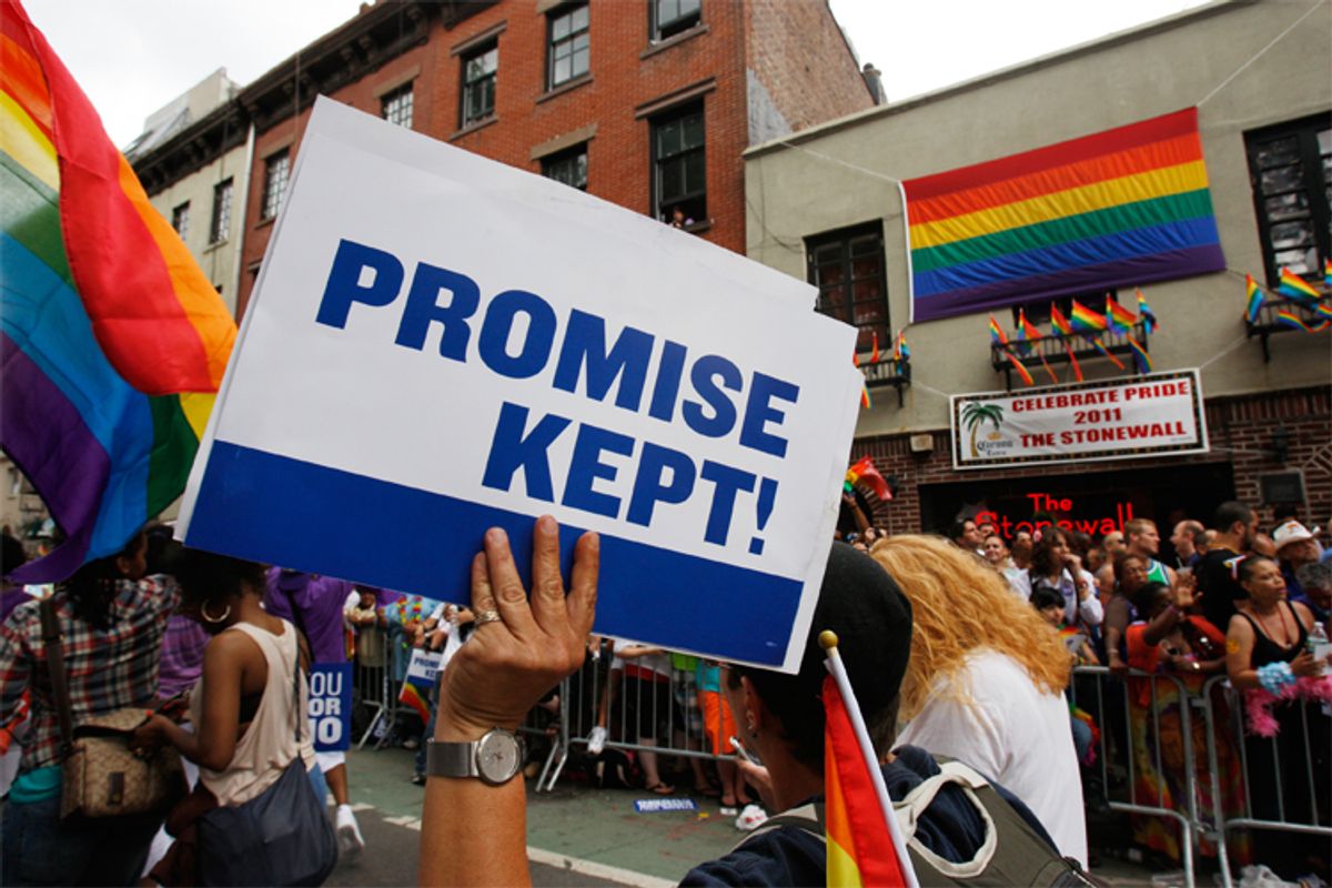 Gay rights new
