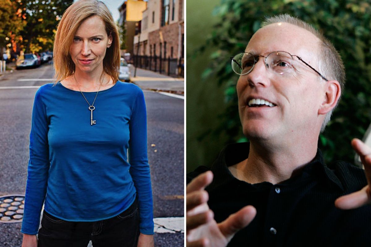 MaryElizabeth Williams and Scott Adams 